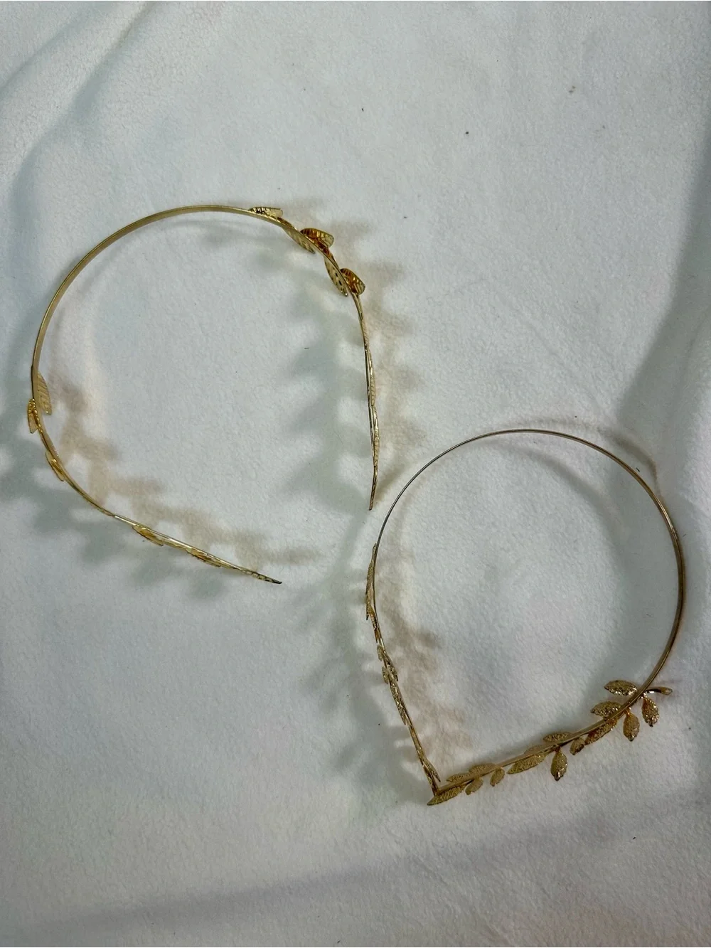 Mommy & Me Matching Gold Leaf Headbands
